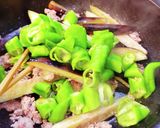 なすと甘長とうがらしの味噌炒め。作り方5写真