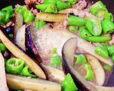 なすと甘長とうがらしの味噌炒め。作り方6写真