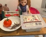 リカちゃん♡冷奴(トマト松の葉昆布)作り方1写真