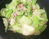 夕食10分★キャベツ大量消費★豚こま弁当作り方4写真