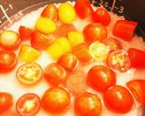 さっぱり梅干しトマトごはん作り方2写真