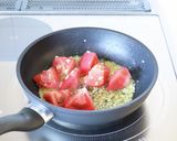 夏に【揚げ茄子とトマトのガーリックマリネ作り方4写真