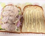 満足度200％♡至福のチキンサンドイッチ作り方4写真