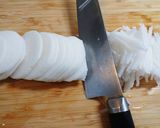 夏大根と鯖缶の粒マスタードサラダ作り方2写真