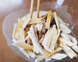 調理用バナナとちくわのかき揚げ作り方3写真