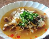10分★酸っぱ辛スープ★朝ごはんに酸辣湯作り方6写真