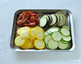 夏野菜のピザ (トマトソースなしでOK)作り方1写真