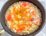 チキンとトマトと豆腐と卵の中華煮作り方6写真