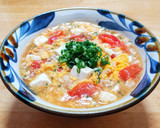 チキンとトマトと豆腐と卵の中華煮作り方10写真