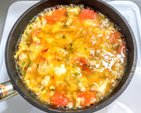 チキンとトマトと豆腐と卵の中華煮作り方9写真
