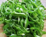 ピーマンの昆布の佃煮和え作り方1写真