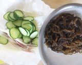 小料理店のお通し★もずくミョウガ★朝ご飯作り方1写真