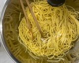 はちみつ梅のオリーブオイル漬の冷製パスタ作り方9写真