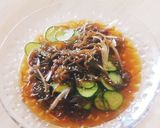 小料理店のお通し★もずくミョウガ★朝ご飯作り方5写真
