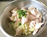 お弁当用サラダ・マッシュチキンサラダ作り方9写真