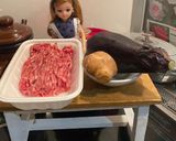 リカちゃん♡ナスひきピリ味噌ピーバタ炒め作り方1写真