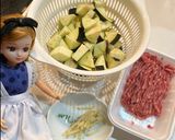 リカちゃん♡ナスひきピリ味噌ピーバタ炒め作り方2写真