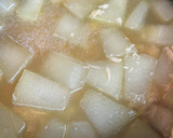 冬瓜とシーチキンコンソメ煮☆スープ餡掛け作り方8写真
