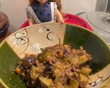 リカちゃん♡ナスひきピリ味噌ピーバタ炒め作り方9写真
