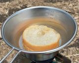 とろろと卵の車麩お好み焼き作り方2写真