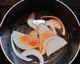 ちくわと小松菜のかんたん味噌汁作り方2写真