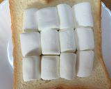 チョコマシュマロオープンサンド作り方4写真