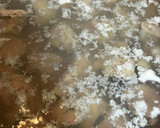 レバーと蒟蒻のからしマヨネーズ和え作り方2写真