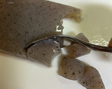 レバーと蒟蒻のからしマヨネーズ和え作り方3写真