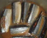 圧力鍋で秋刀魚と大根の味噌味煮作り方10写真
