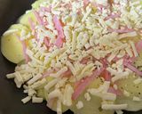 ほったらかし☆じゃが芋とハムのチーズ焼き作り方3写真
