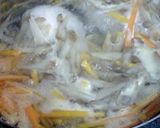 簡単☆バンバンジーごぼうサラダ作り方1写真