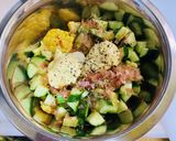 早い！美味い！とうきびとキュウリのサラダ作り方4写真