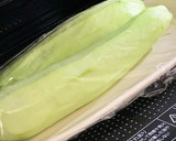 レンジで4分！ナスの翡翠蒸しを生姜たれで作り方2写真