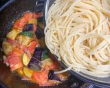誰でも簡単に出来るフレッシュトマトパスタ作り方10写真