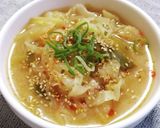 キャベツベーコンの味噌スープ作り方5写真