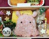 メンダコ弁当〜海の生き物キャラ弁作り方5写真