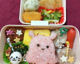 メンダコ弁当〜海の生き物キャラ弁作り方6写真