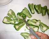 ピーマン肉詰め梅だれ♪冷え胃弱に簡単薬膳作り方2写真
