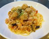 野菜たっぷり！ミートボールパスタ☆彡作り方12写真