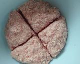 丸めないハンバーグ(豆腐入り)作り方3写真