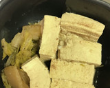 余った煮物の残りで！ニンニク和風スープ♡作り方1写真