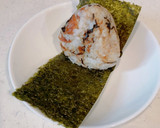 日本の旨みが凝縮、梅おかか塩昆布おにぎり作り方5写真