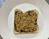 とろろ昆布 on 納豆トースト☆作り方3写真