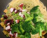 調理用バナナとタコブロのジェノベーゼ作り方4写真