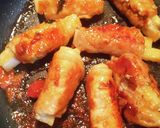 梅香る♪豚肉の長芋巻き(*^O^*)作り方5写真