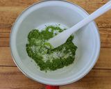 抹茶ミルクプリン作り方1写真