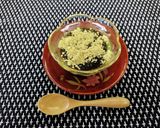 抹茶ミルクプリン作り方6写真