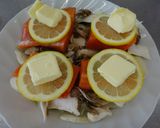 レンジで簡単☆鮭のレモンバター蒸し作り方4写真