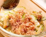 簡単ズッキーニの副菜を惣菜パンにアレンジ作り方3写真