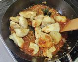 エビじゃなくても美味！鶏チリ作り方8写真